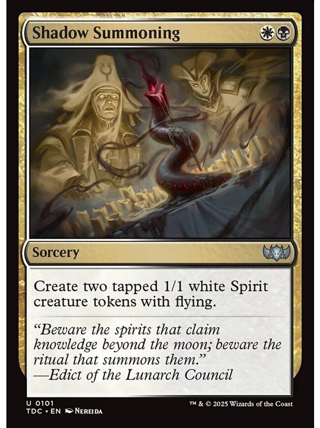 Shadow Summoning