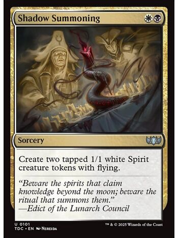 Shadow Summoning