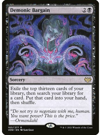 Demonic Bargain