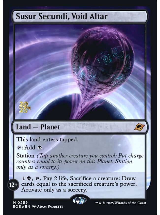 Susur Secundi, Void Altar