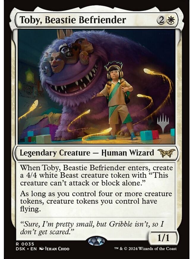Toby, Beastie Befriender