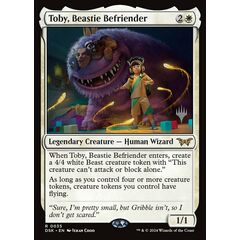 Toby, Beastie Befriender