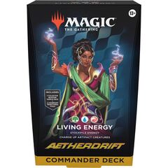 Aetherdrift Commander Deck - Living Energy