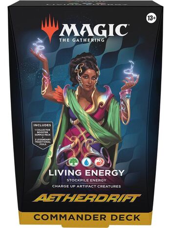 Aetherdrift Commander Deck - Living Energy