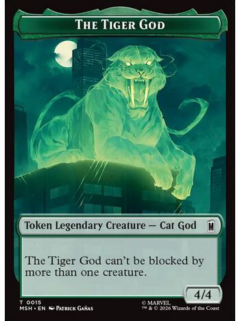 The Tiger God Token