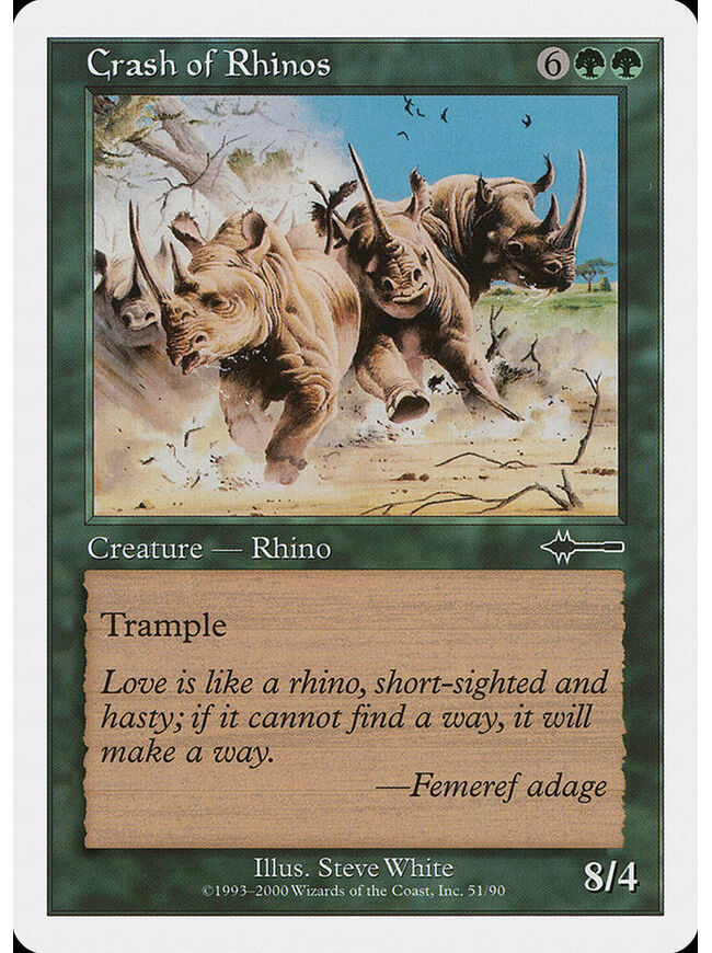 Crash of Rhinos
