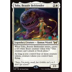 Toby, Beastie Befriender
