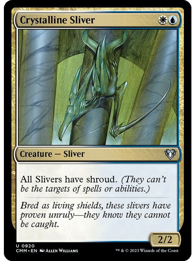 Crystalline Sliver