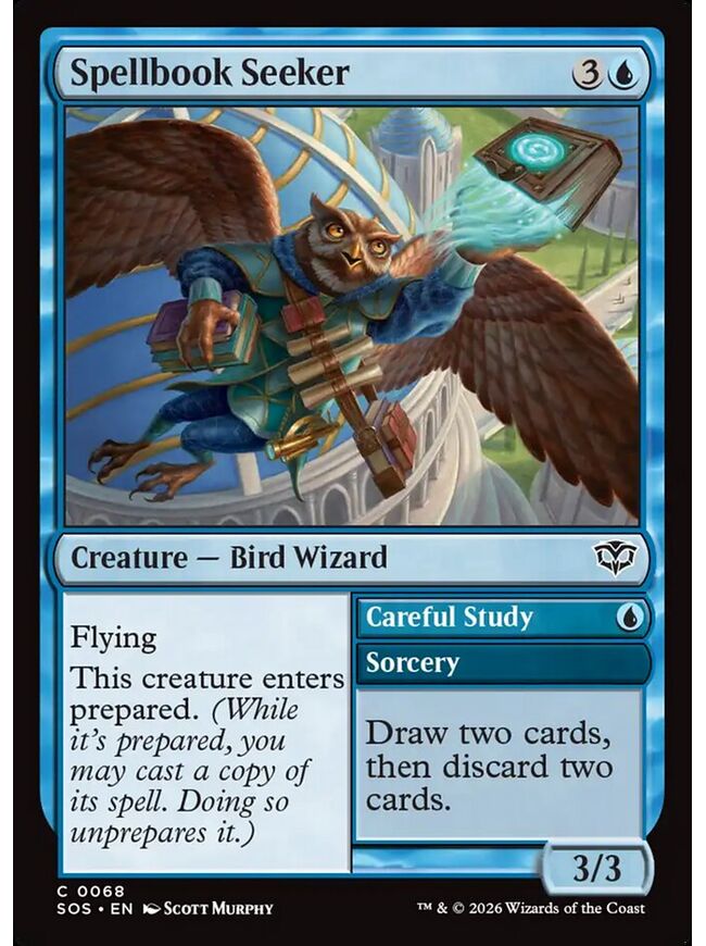 Spellbook Seeker // Careful Study