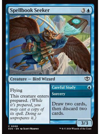 Spellbook Seeker // Careful Study