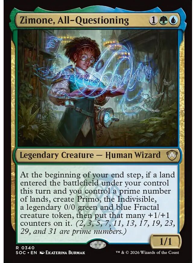 Zimone, All-Questioning