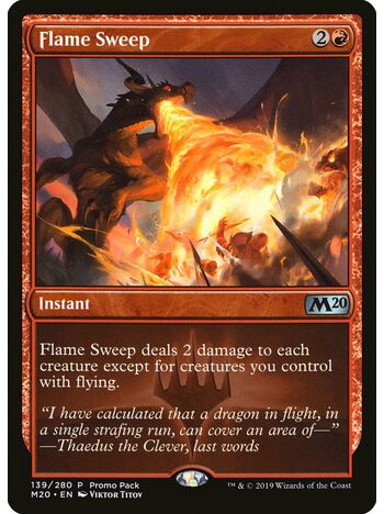 Flame Sweep