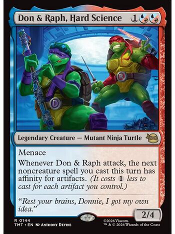 Don & Raph, Hard Science