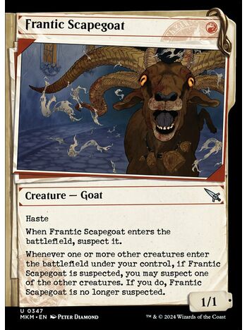 Frantic Scapegoat