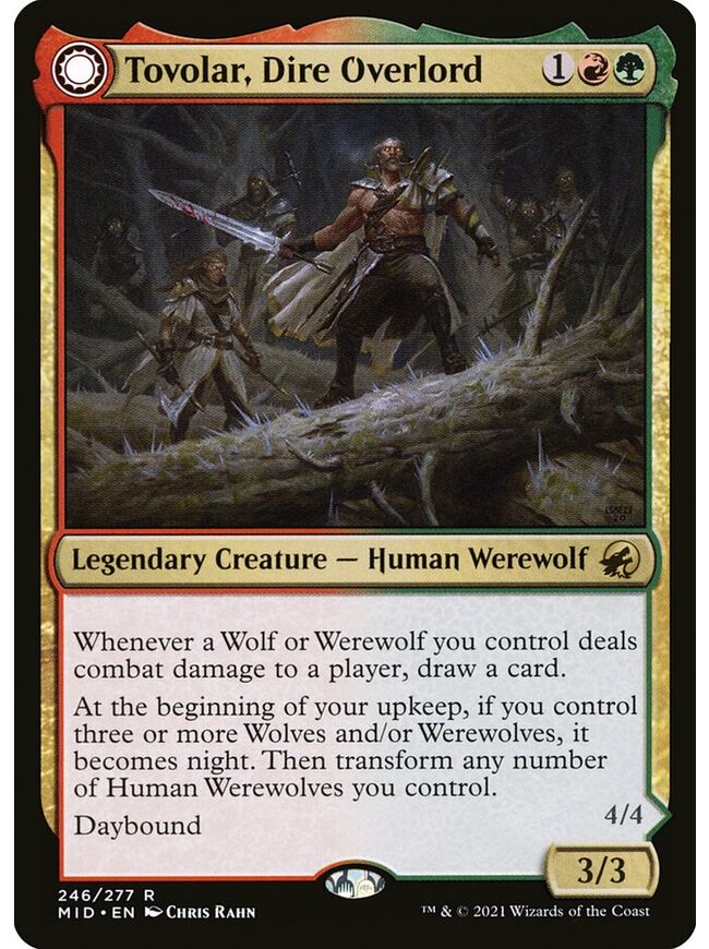 Tovolar, Dire Overlord // Tovolar, the Midnight Scourge