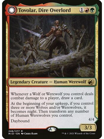 Tovolar, Dire Overlord // Tovolar, the Midnight Scourge