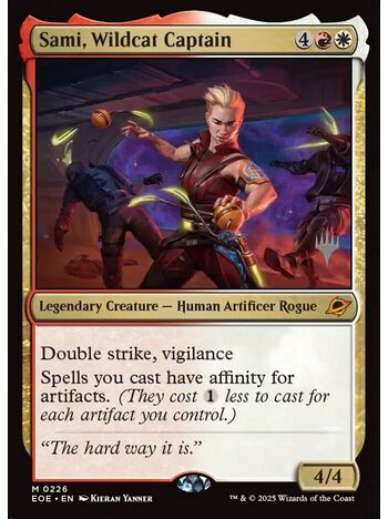 Sami, Wildcat Captain