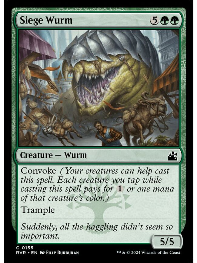 Siege Wurm