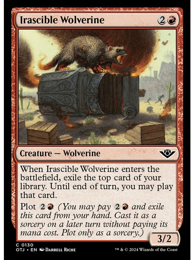 Irascible Wolverine