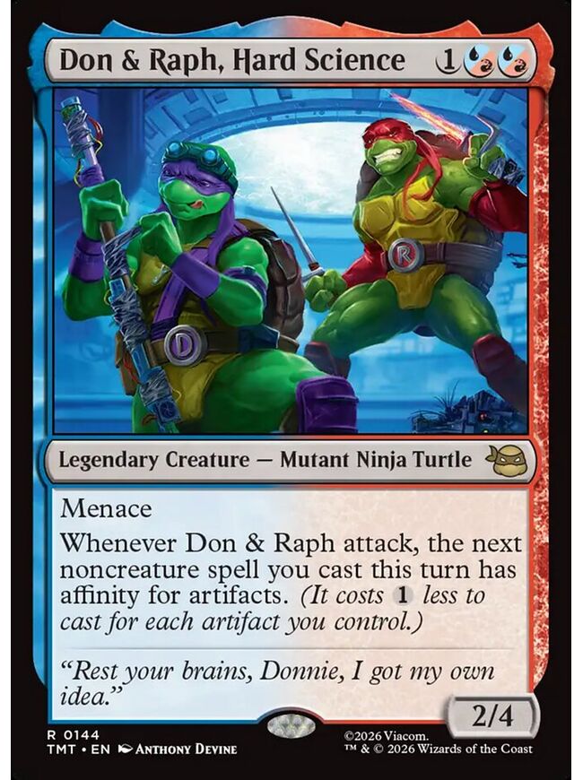 Don & Raph, Hard Science