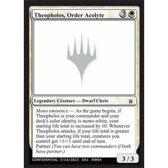 Theopholos, Order Acolyte