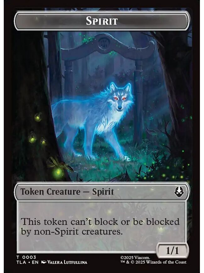 Spirit Token (can't block)