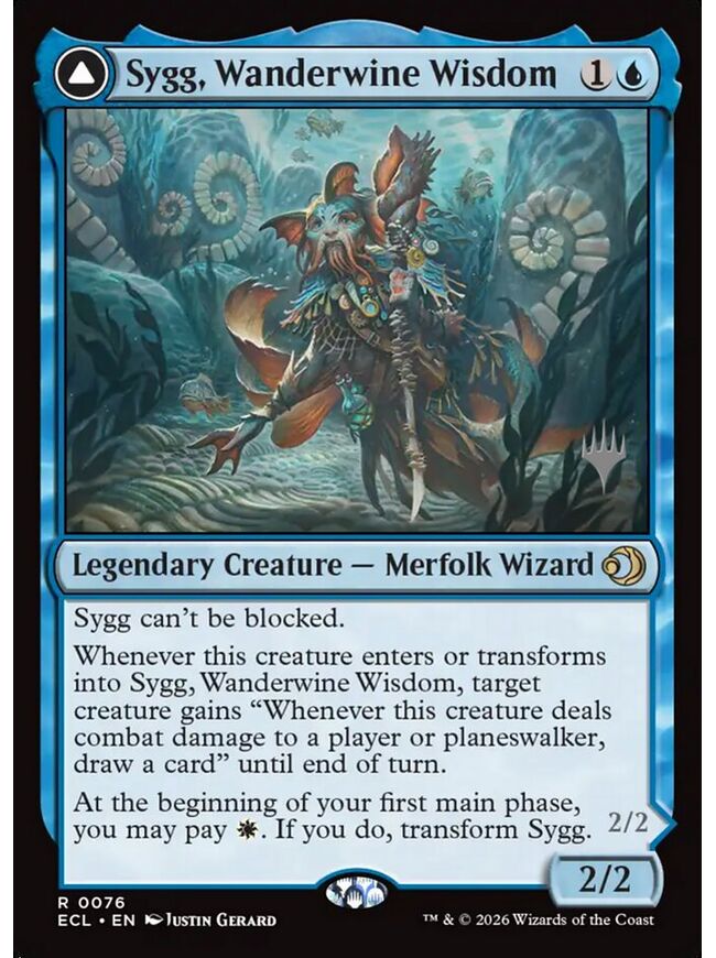 Sygg, Wanderwine Wisdom // Sygg, Wanderbrine Shield