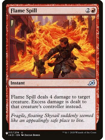 Flame Spill