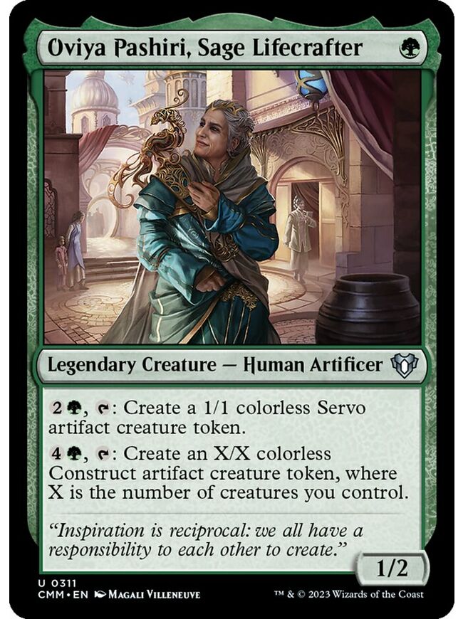 Oviya Pashiri, Sage Lifecrafter