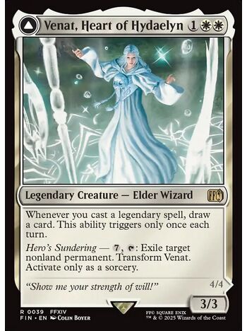 Venat, Heart of Hydaelyn // Hydaelyn, the Mothercrystal