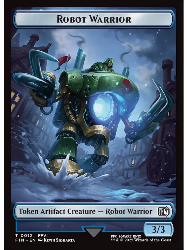 Robot Warrior Token