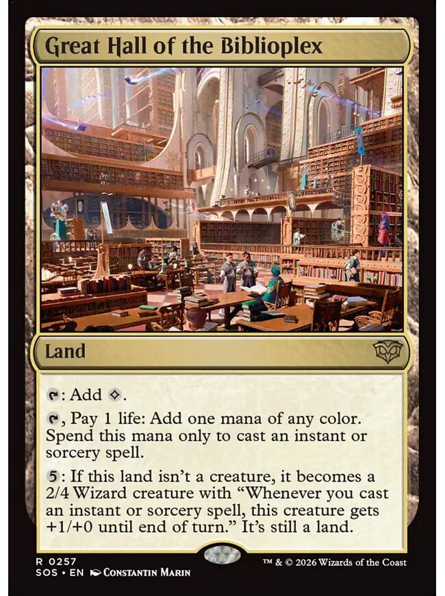 Great Hall of the Biblioplex