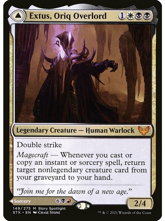 Extus, Oriq Overlord // Awaken the Blood Avatar