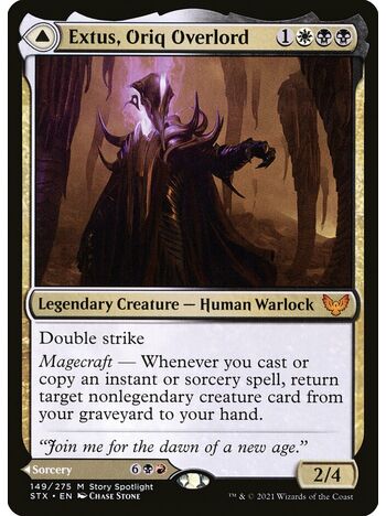Extus, Oriq Overlord // Awaken the Blood Avatar