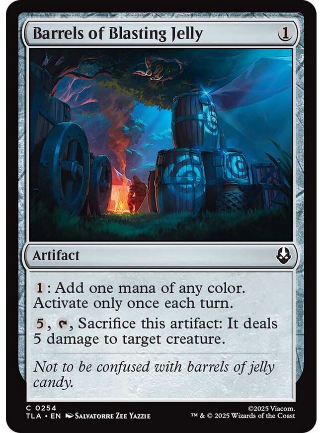 Barrels of Blasting Jelly
