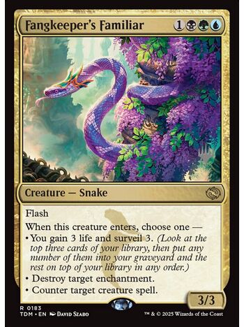 Fangkeeper's Familiar