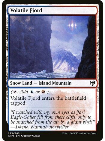 Volatile Fjord