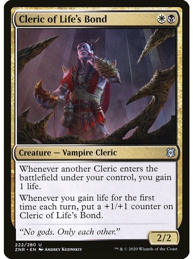Cleric of Life's Bond