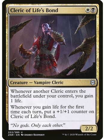 Cleric of Life's Bond