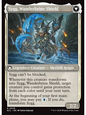 Sygg, Wanderwine Wisdom // Sygg, Wanderbrine Shield