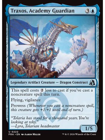 Traxos, Academy Guardian