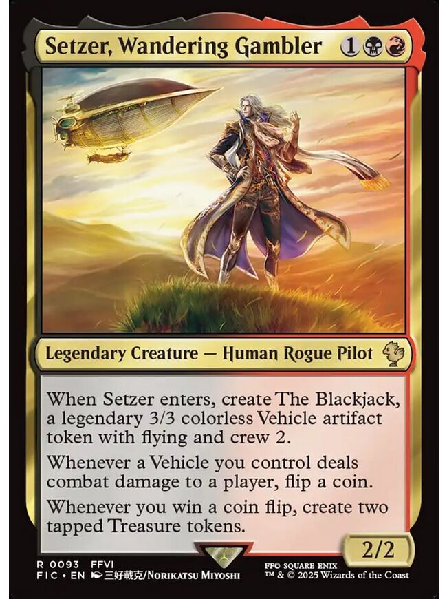 Setzer, Wandering Gambler