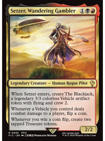 Setzer, Wandering Gambler