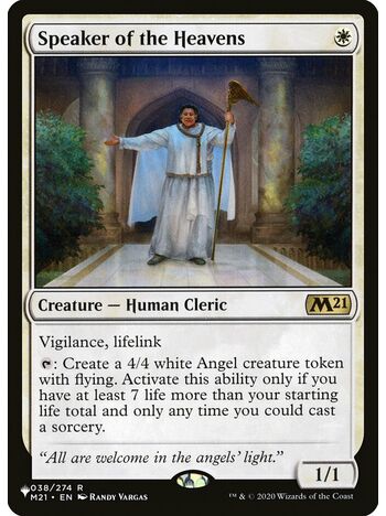 Speaker of the Heavens