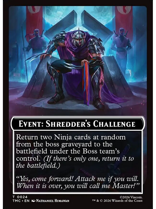 Event: Shredder's Challenge Token