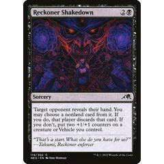 Reckoner Shakedown