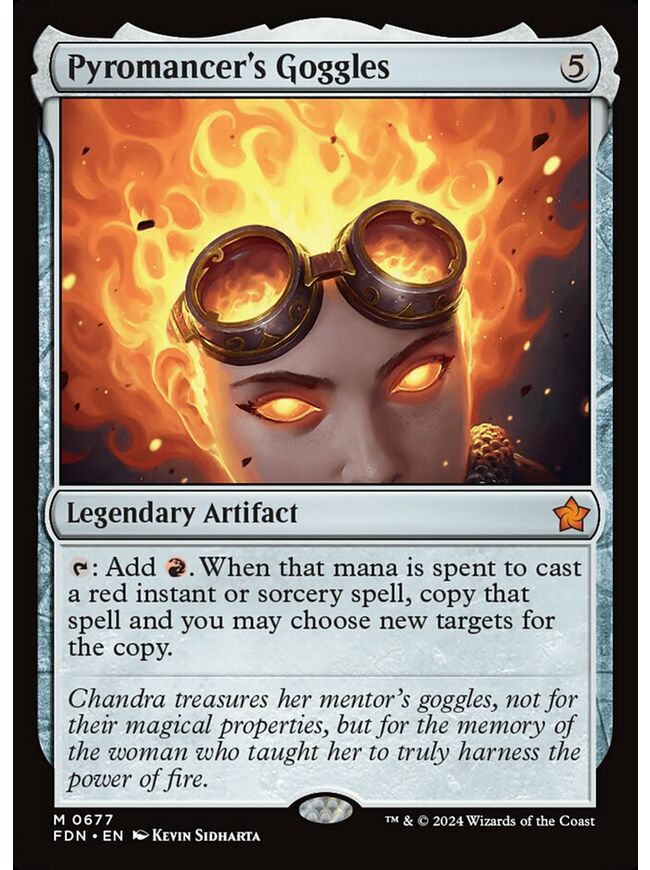 Pyromancer's Goggles