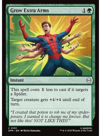Grow Extra Arms