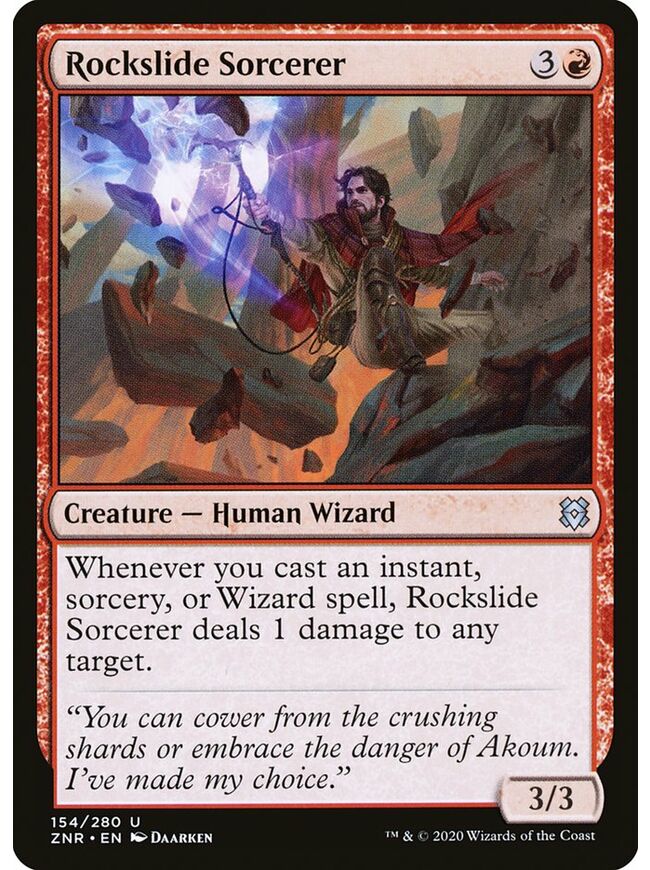Rockslide Sorcerer