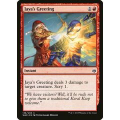 Jaya's Greeting